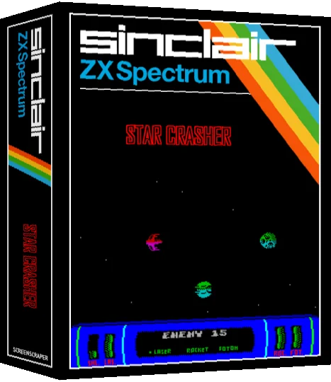 Star Crasher — box-3D (SS)