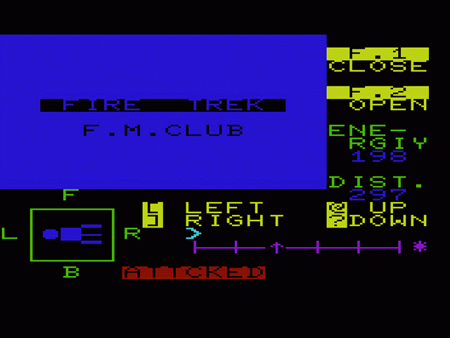 Fire Trek — ss (WOR)