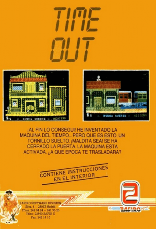 Time Out — box-2D-back (SP)