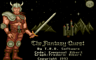 Fantasy Quest, The box art