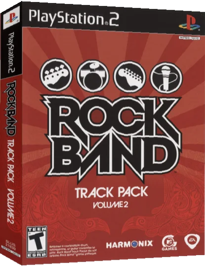 Rock Band - Track Pack Volume 2 — box-3D (US)