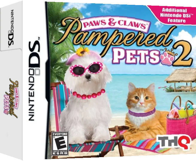 Paws & Claws - Pampered Pets 2 — box-3D (US)