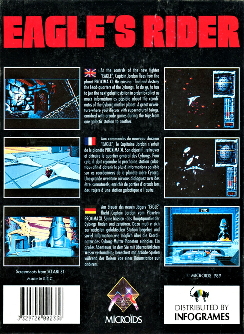Eagle's Rider — box-2D-back (EU)