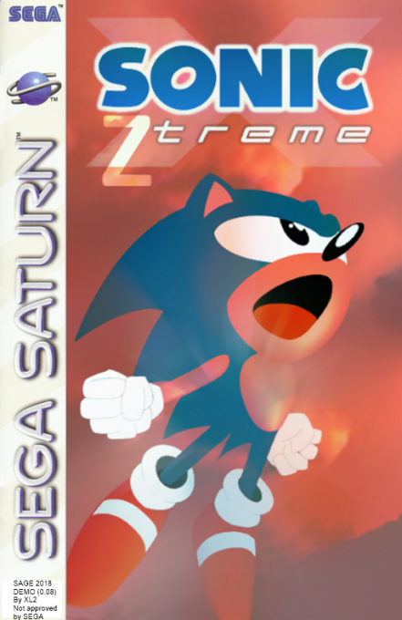 Sonic Z-Treme box art