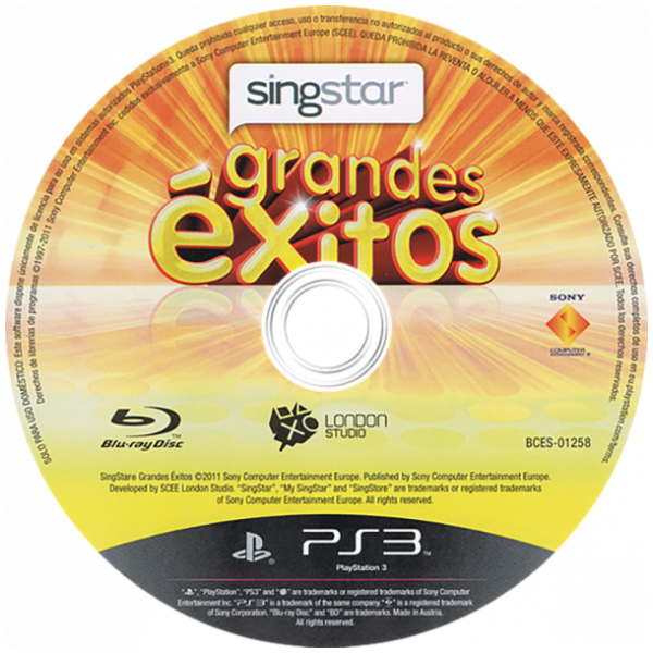 SingStar Grandes Exitos — support-2D (EU)