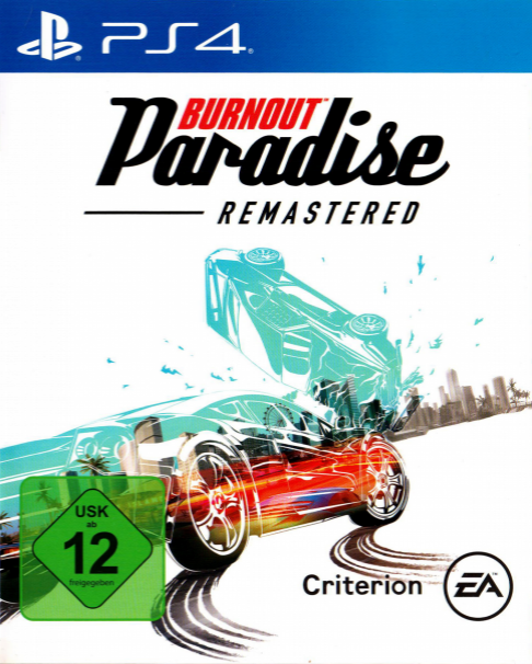 Burnout: Paradise - Remastered — box-2D (DE)
