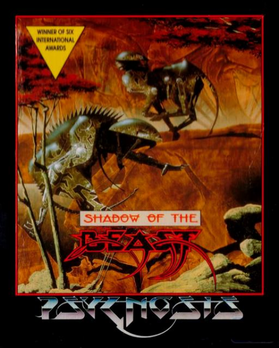 Shadow of the Beast + Blood Money box art