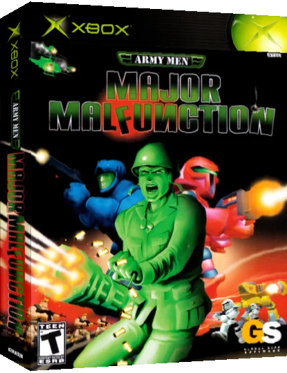 Army Men - Major Malfunction — box-3D (US)