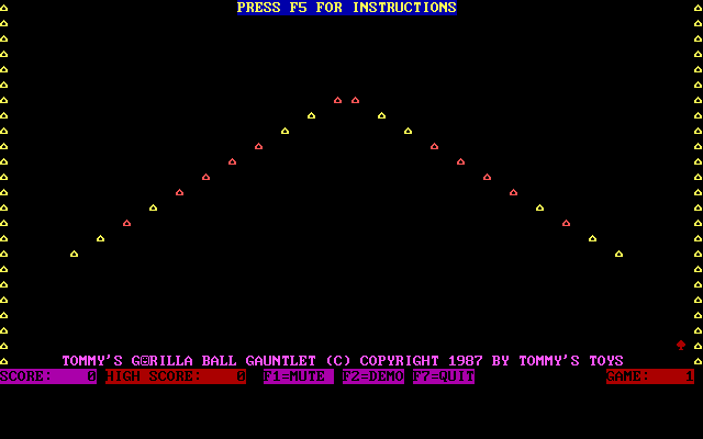 Tommy's Gorilla Ball Gauntlet — sstitle (WOR)