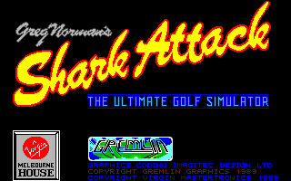 Greg Norman's Shark Attack! The Ultimate Golf Simulator — sstitle (US)