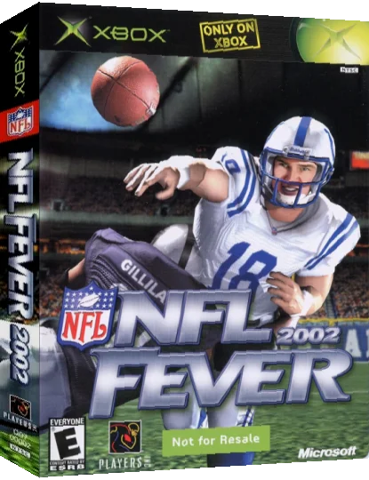 NFL Fever 2002 — box-3D (US)