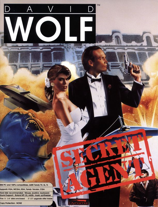 David Wolf - Secret Agent box art
