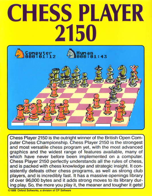 Chess Player 2150 — box-2D-back (EU)