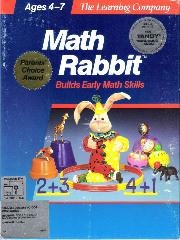 Math Rabbit box art