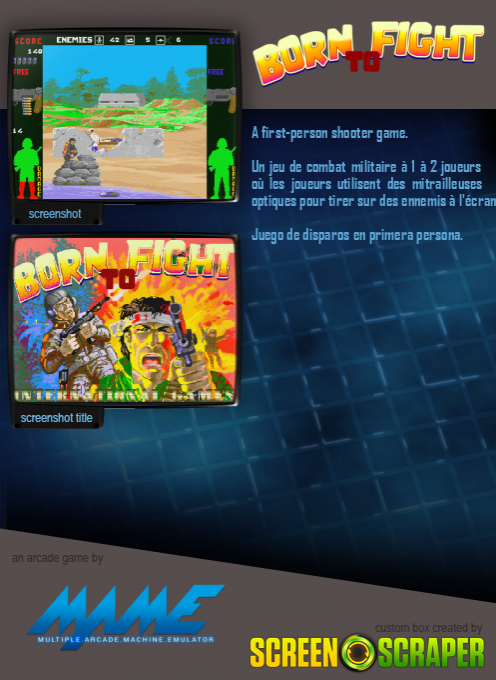 Born To Fight — box-2D-back (SS)