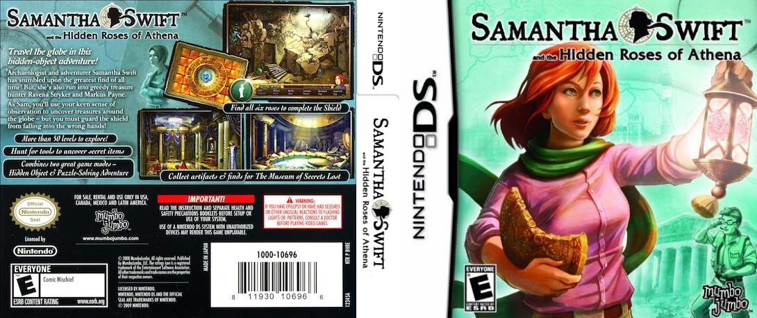 Samantha Swift and the Hidden Roses of Athena — box-texture (US)