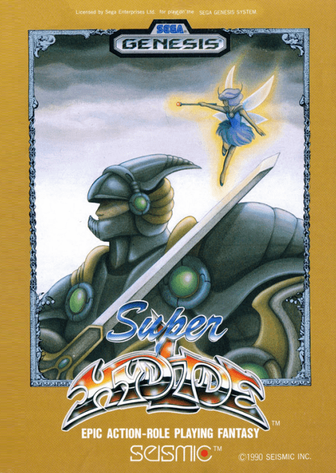 Super Hydlide box art