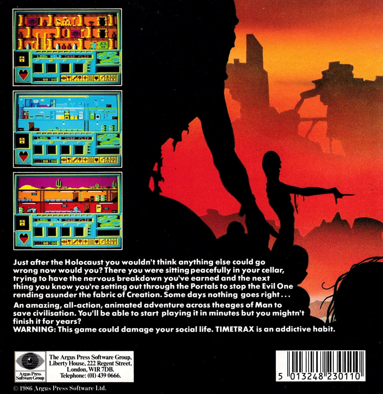 Time Trax — box-2D-back (EU)