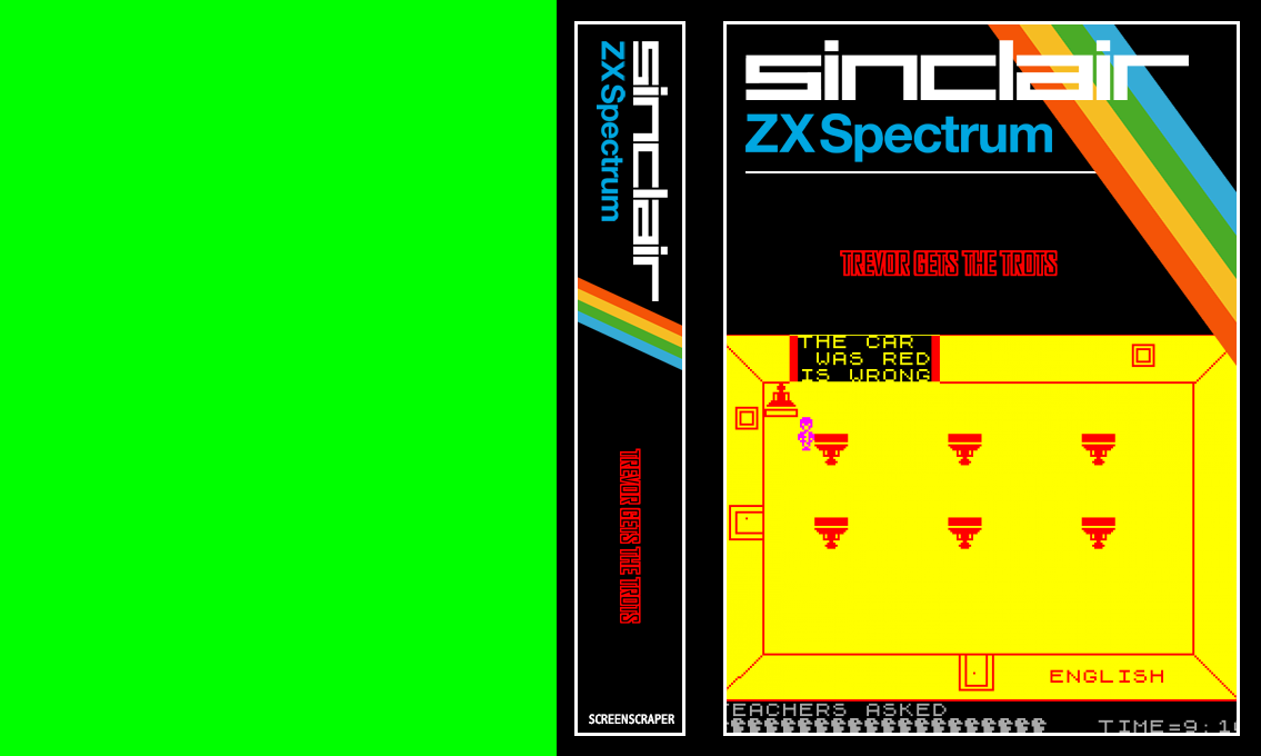 Trevor Gets the Trots — box-texture (SS)