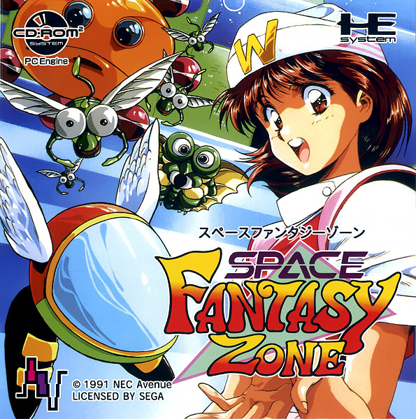 Space Fantasy Zone box art