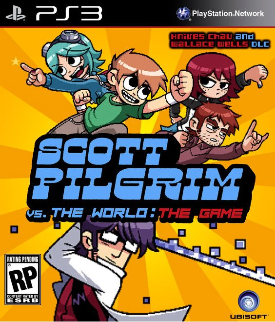 Scott Pilgrim vs The World box art