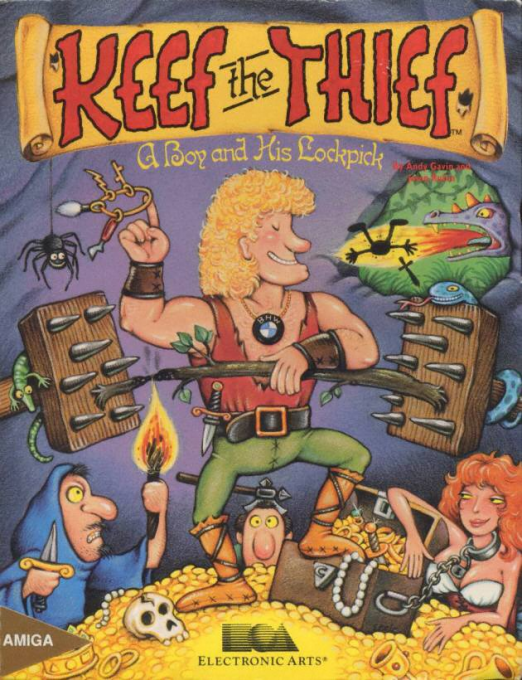 Keef the Thief - A Boy and His Lockpick box art