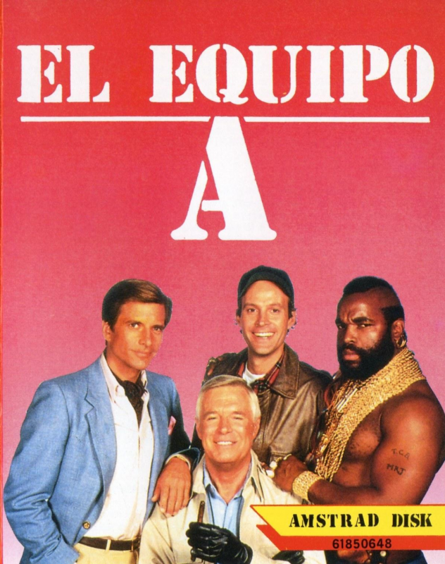 Equipo A, El box art