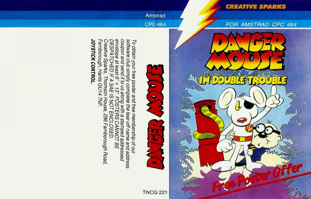Danger Mouse In Double Trouble — box-texture (EU)