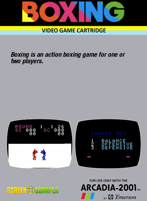 Boxing — box-2D-back (US)