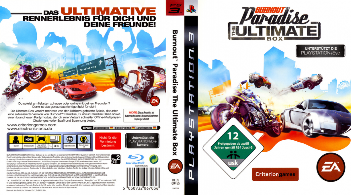 Burnout Paradise - The Ultimate Box — box-texture (DE)