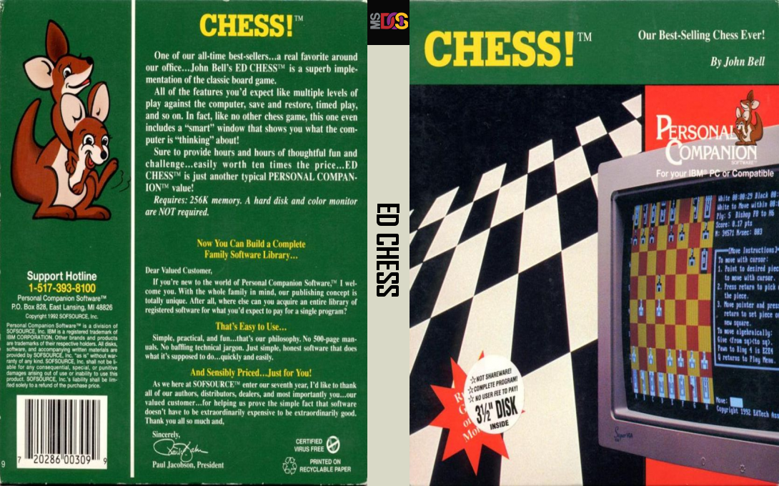 Ed Chess — box-texture (US)