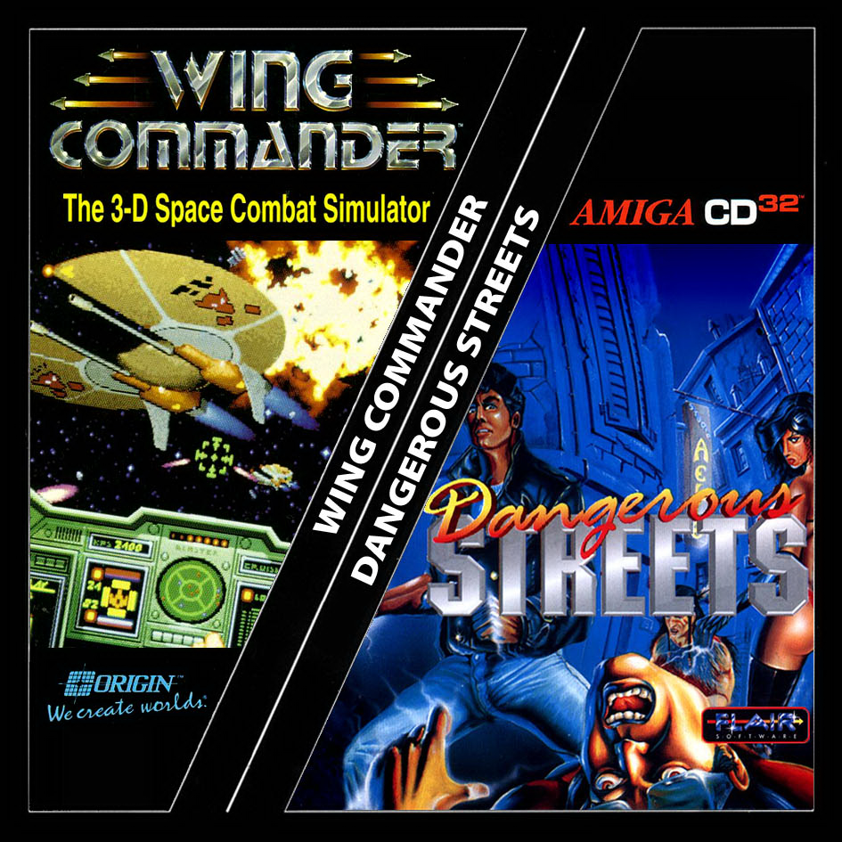 Dangerous Streets & Wing Commander box art