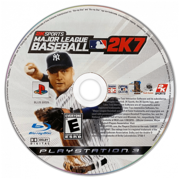 Major League Baseball 2K7 — support-2D (US)