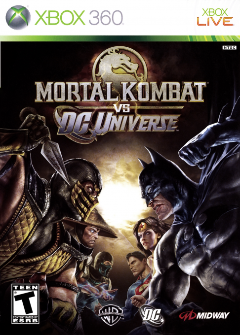 Mortal Kombat vs. DC Universe box art