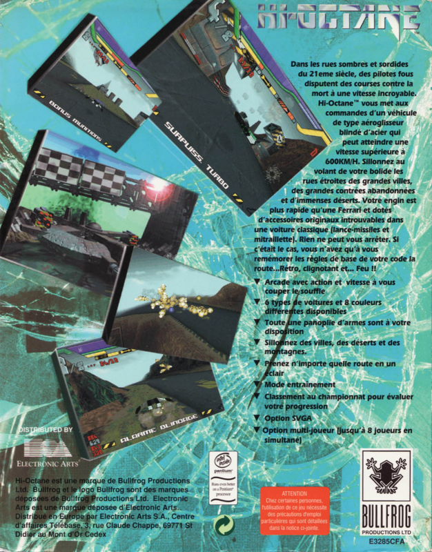 Hi-octane — box-2D-back (FR)