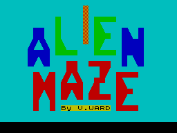 Alien Maze — sstitle (WOR)