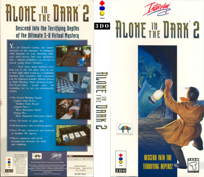 Alone in the Dark 2 — box-texture (US)