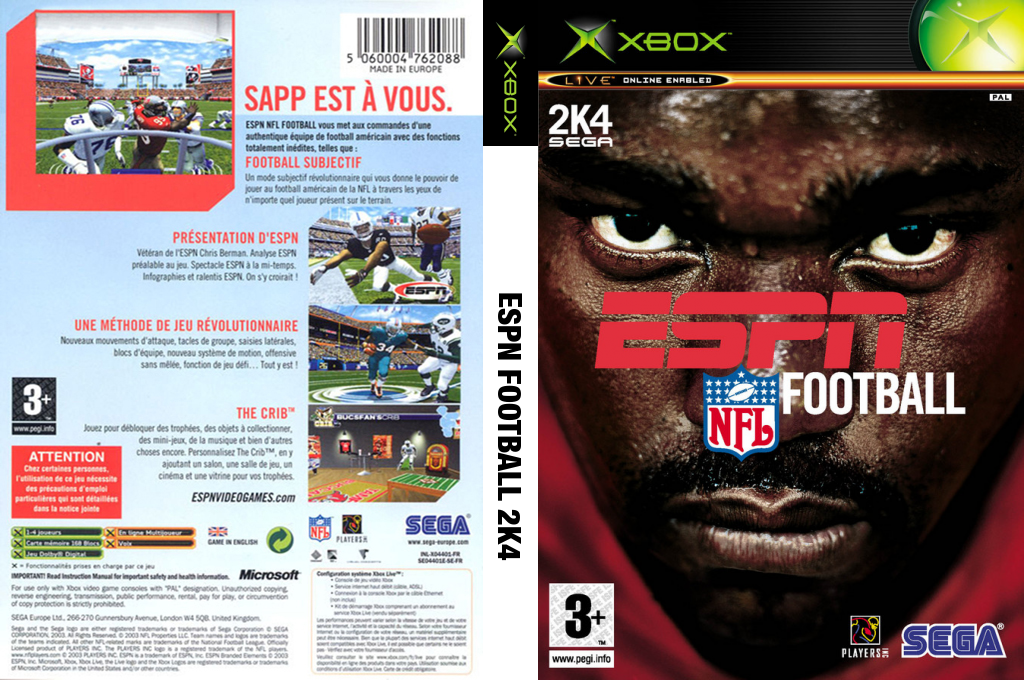 ESPN NFL Football — box-texture (FR)