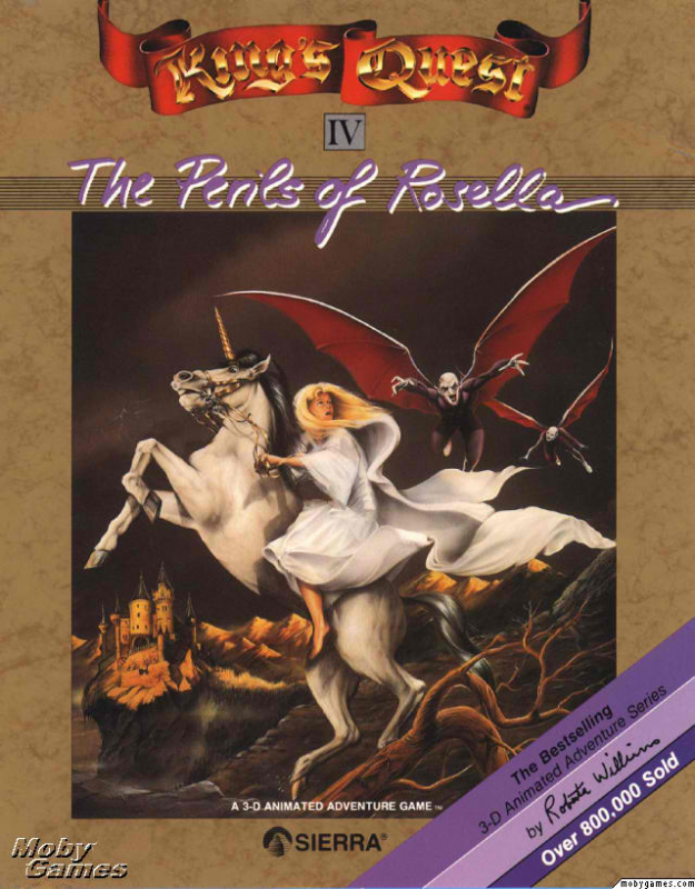 King's Quest 4 - The Perils Of Rosella box art
