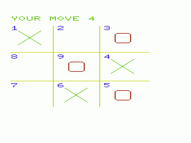 Noughts and Crosses — ss (WOR)