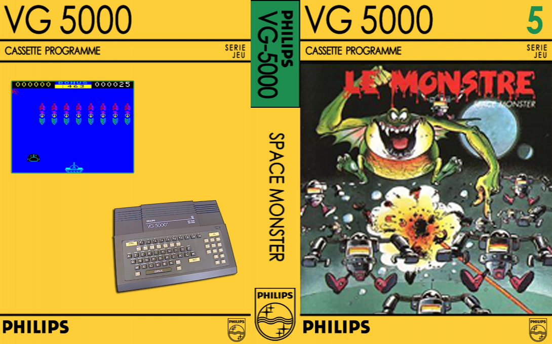 Monstre, Le - Space Monster — box-texture (EU)