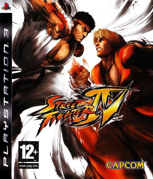 Street Fighter 4 — box-2D (SP)