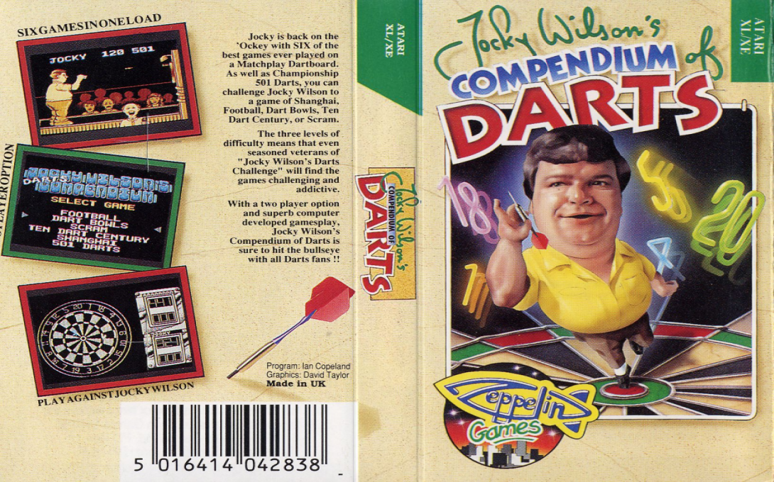 Jocky Wilson's Compendium of Darts — box-texture (EU)
