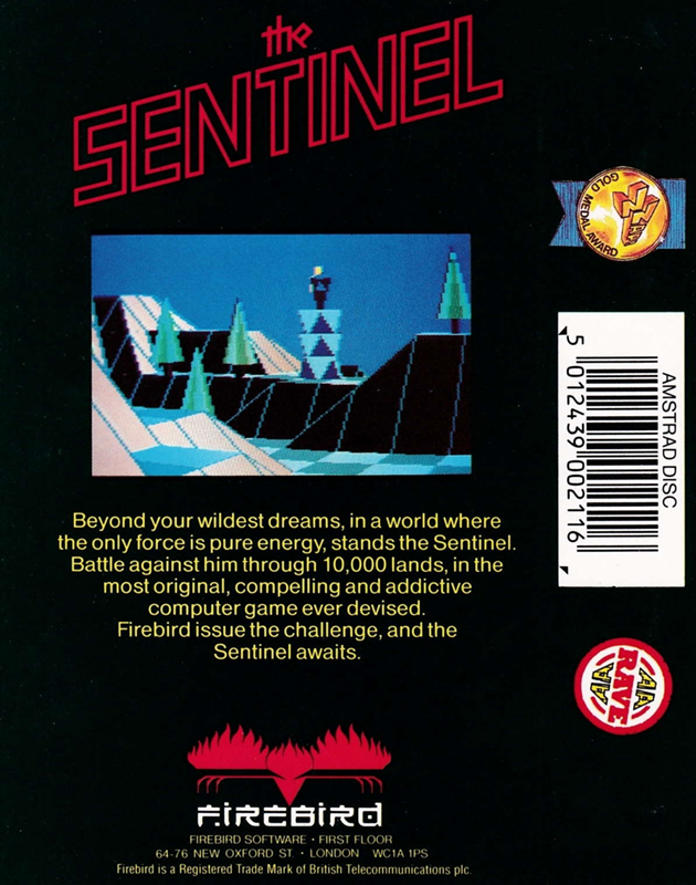 Sentinel, The — box-2D-back (EU)