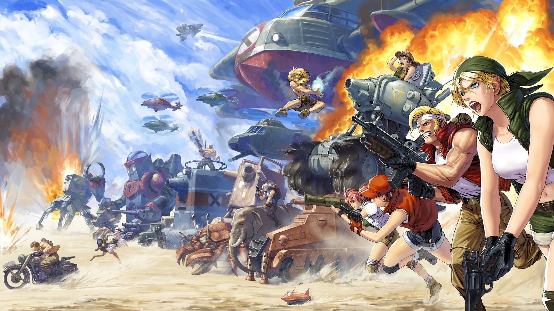 Aca Neogeo Metal Slug 4 — fanart