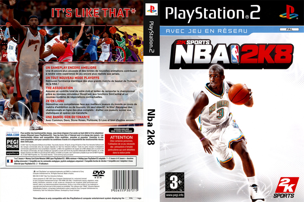 NBA 2K8 — box-texture (FR)