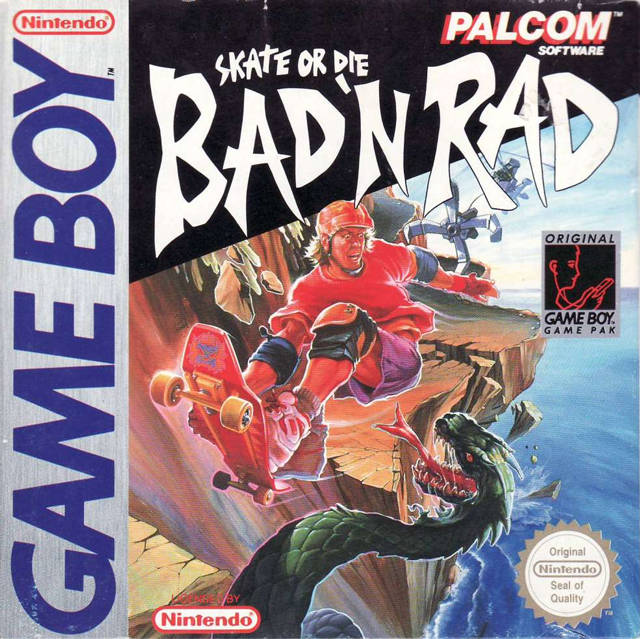 Skate or Die : Bad 'N Rad — box-2D (EU)