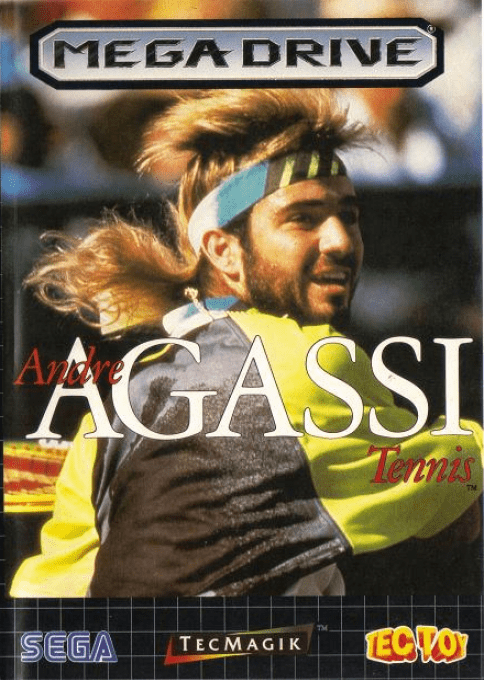 Andre Agassi Tennis — box-2D (BR)