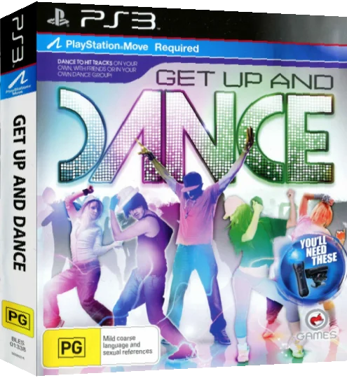 Get Up and Dance — box-3D (AU)