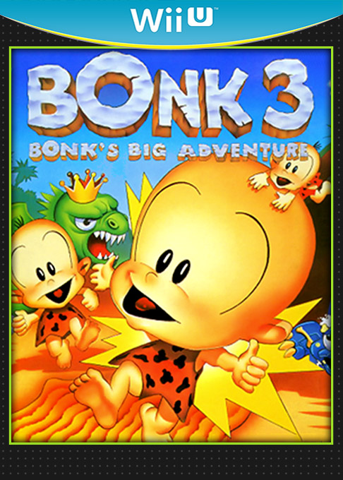 Bonk 3 - Bonk's Big Adventure box art